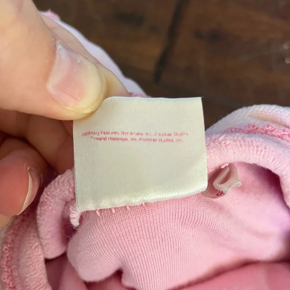Y2K Baby Betty Boop Pink 6-24 month nest